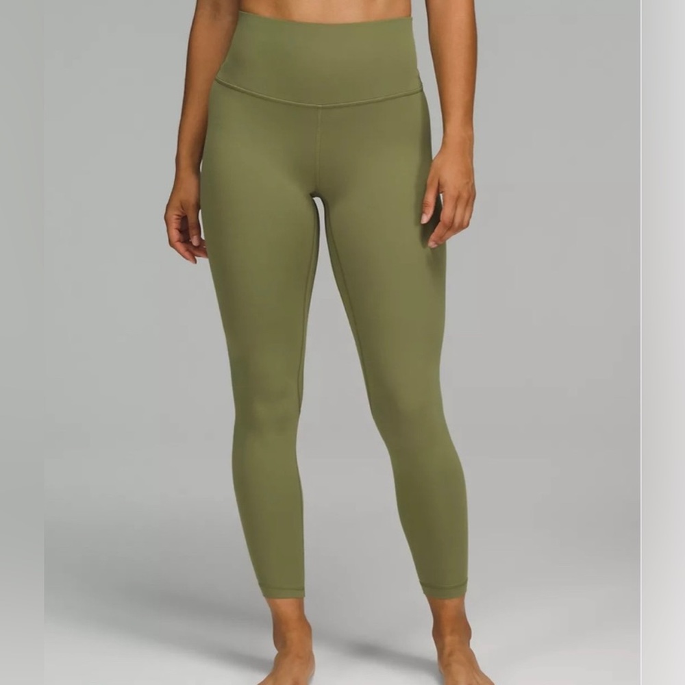 Lulu🍋Align LIKE NEW Hi Rise Leggings 25” Nulu Fabric